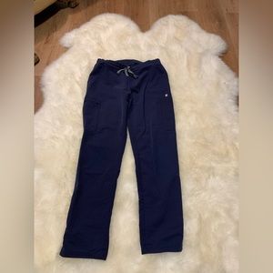 Figs Navy Blue Zola Scrub Pants Size Small